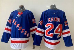 Adidas New York Rangers #24 Kaapo Kakko blue NHL Jerseys