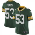 Green Bay Packers #53 Nick Perry Nike Green Color Rush Limited Jersey