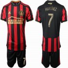 2019-2020 Atlanta United FC #7 MARTINEZ red soccer jersey home