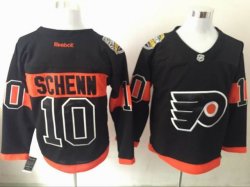 Reebok Philadelphia Flyers Schenn 10 black NHL Jerseys