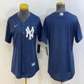 Youth New York Yankees blank blue baseball jerseys