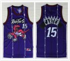 Toronto Raptors 15# Vince Carter purple nike nba Jersey-LT