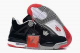 2019 Air Jordan 4 basketball Shoes black gray red