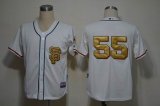 San Francisco Giants 55# gold white new jerseys