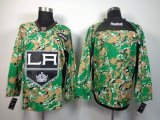 reebok Los Angeles Kings green camo nhl jerseys