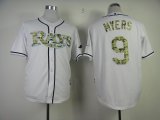 Tampa Bay Rays 9 Myers white Jersey