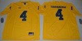 Jordan Brand Michigan Wolverines Jim Harbaugh 4 College Football Limited Jersey - Yellow