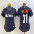 Youth Nike Baltimore Orioles #31 Cedric Mullins black majestic baseball jersey-BD 02