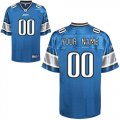 Detroit Lions Customized Personalized Team Color Jerseys