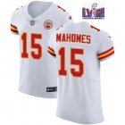 Youth Nike Kansas City Chiefs #15 Patrick Mahomes white Color Rush Limited Jerseys