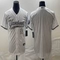 Nike New York Yankees blank white majestic baseball jerseys big logo -BD 06