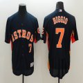 2016 Houston Astros #7 Craig Biggio dark blue Flexbase Authentic Collection Jersey