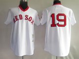 Boston Red Sox 19# Beckett white mlb jersey