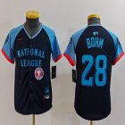 Youth National League #28 Alec Bohm Nike Navy 2024 MLB All-Star Game Limited Player Jersey 02