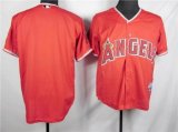 Anaheim Angels blank MLB red MLB Jerseys