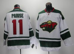 reebok Minnesota Wild Zach Parise #11 white NHL Jerseys