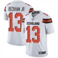 Youth Cleveland Browns Odell Beckham Jr #13 white Nike Color Rush Limited Jersey