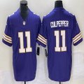 Nike Dallas Vikings #11 Daunte Culpepper purple thrwoback Color Rush Limited Jersey