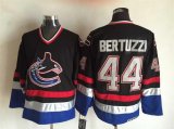 Vancouver Canucks #44 Todd Bertuzzi CCM black hockey jerseys