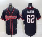 Nike Tampa Bay Buccaneers #62 Graham Barton black baseball Joint name -BD