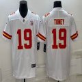 Nike Kansas City Chiefs #19 Kadarius Toney white Color Rush Limited Jerseys