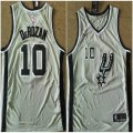 San Antonio Spurs #10 Demar Derozan gray nike nba jersey