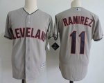 Cleveland Indians Cerrano #11 Ramirez gray MLB baseball Jerseys