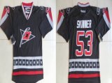 Carolina Hurricanes #53 WHITNEY SKINNER black NHL Jerseys