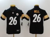 Youth Nike Pittsburgh Steelers 26 Bell Black 2017 Vapor Untouchable Limited Player