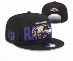 2023 Ravens black NFL Snapback Hats-YD