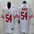 Nike San Francisco 49ers #54 Fred Warner White Color Rush Limited Jersey-BD