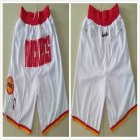 Houston Rockets white NBA Shorts with pocket -TY