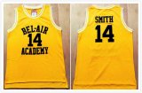 Bel-Air Academy #14 Will Smits yellow nba basketball jersey