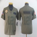 Youth Green Bay Packers #12 Aaron Rodgers Nike Camo 2019 Salute to Service Limited Jersey