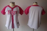 Tampa Bay Rays blank white fashion women MLB jersey