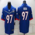 49ers #97 Nick Bosa blue 2022 All-Star NFL Jersey