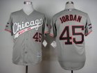 2015 Chicago White Sox #45 Jordan gray baseball mlb Jersey