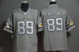 Nike Baltimore Ravens #89 Mark Andrews Hemp gray Color Rush Limited Jersey-WL