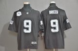 Nike New Orleans Saints #9 Drew Brees black NFL Jersey