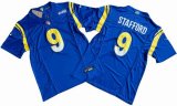 Los Angeles Rams 9# Matthew Stafford blue Nike Vapor F.U.S.E. Limited Jersey