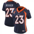 Women Nike Denver Broncos #23 Booker blue Color Rush Limited Jersey