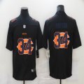 Nike Chicago Bears #34 Walter Payton black fashion Color Rush Limited Jersey -BD