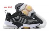 Men Nike Air Max Zoom 95 black white shoes