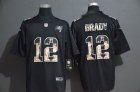 Nike Tampa Bay Buccaneers #12 Tom Brady black fashion Color Rush Limited jersey 02