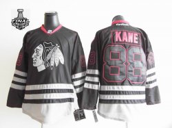 2013 NHL Stanley Cup Chicago Blackhawks 88 Patrick Kane black new Jersey