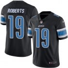 Detroit Lions #19 Roberts Nike black Color Rush Limited Jersey