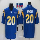 Nike Rams #20 Jalen Ramsey blue Color Rush Limited Jersey-BD