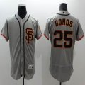 2016 San Francisco Giants Barry Bonds 25# elite gray baseball jersey