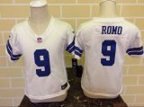 Nike Dallas Cowboys #9 Tony Romo white nfl children jersey