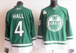 Edmonton Oilers #4 HALL green NHL Jerseys